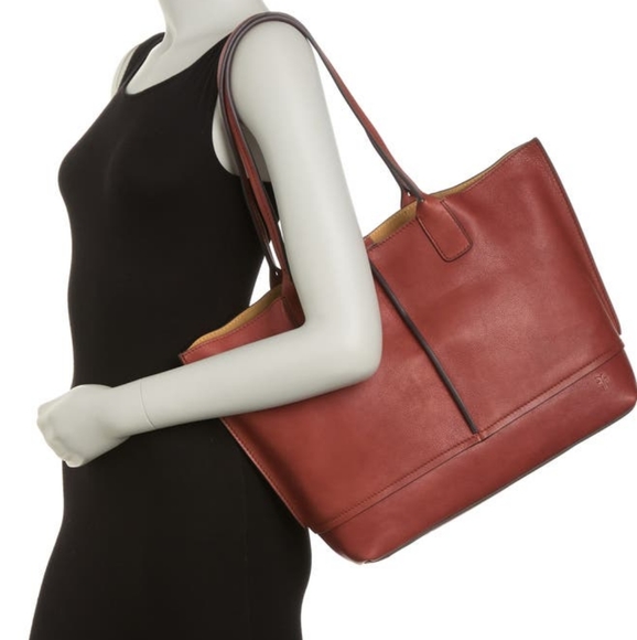 Frye Lucy Leather Tote Bag - Picture 3 of 4